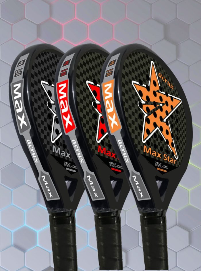 Beach Paddle Rackets Carbon Fiber 12K