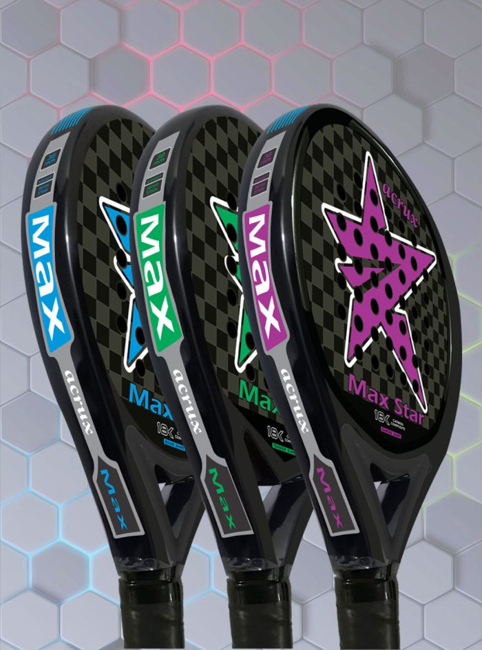 Beach Paddle Rackets Carbon Fiber 18K