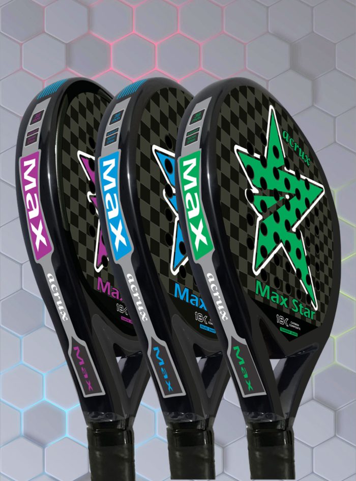 Beach Paddle Rackets Carbon Fiber 18K